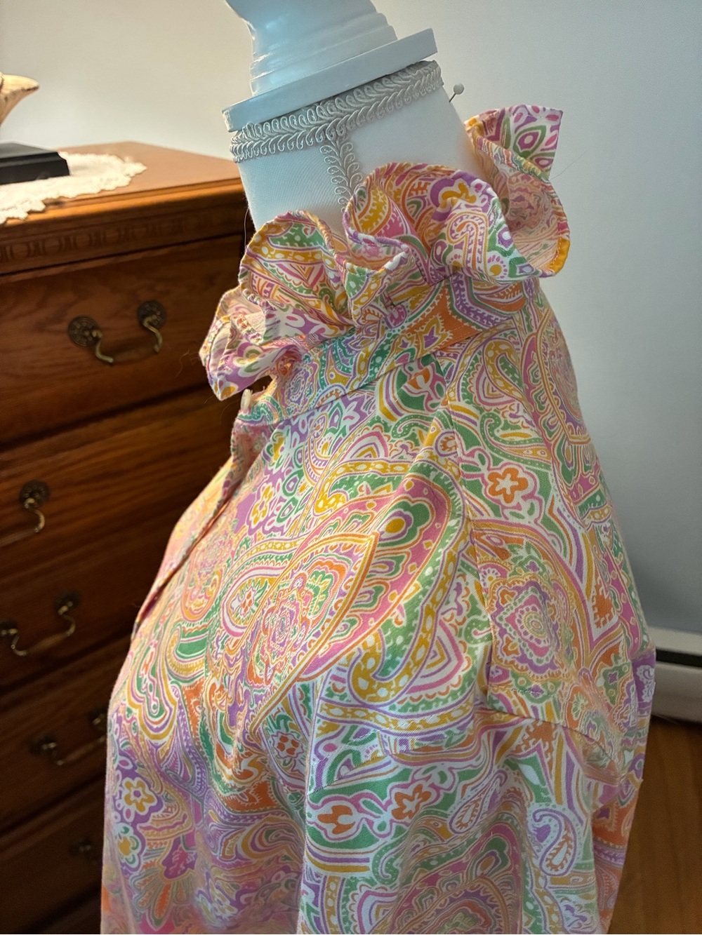 Up-Cycled “Girly” Shirt - Picture 3 of 4